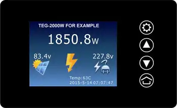 1000W MPPT Solar Power on Grid Tie Inverter with Limiter for single/3 Phase Connection DC 22-60V input to AC 220V 230V 240V