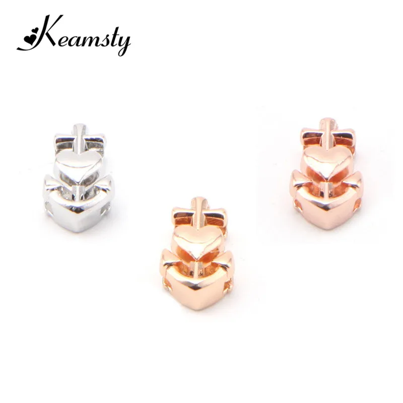 Keamsty Cross Heart Arrow Keeper Charms fit Leather Wrappable Mesh Bracelets DIY Bracelet Keys Jewelry 3pcs/lot | Украшения и