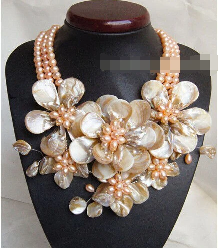 

Miss charm Jew.613 JEWELRY,PARTY JEWELRY,MULTI-STRAND PEARL NECKLACE