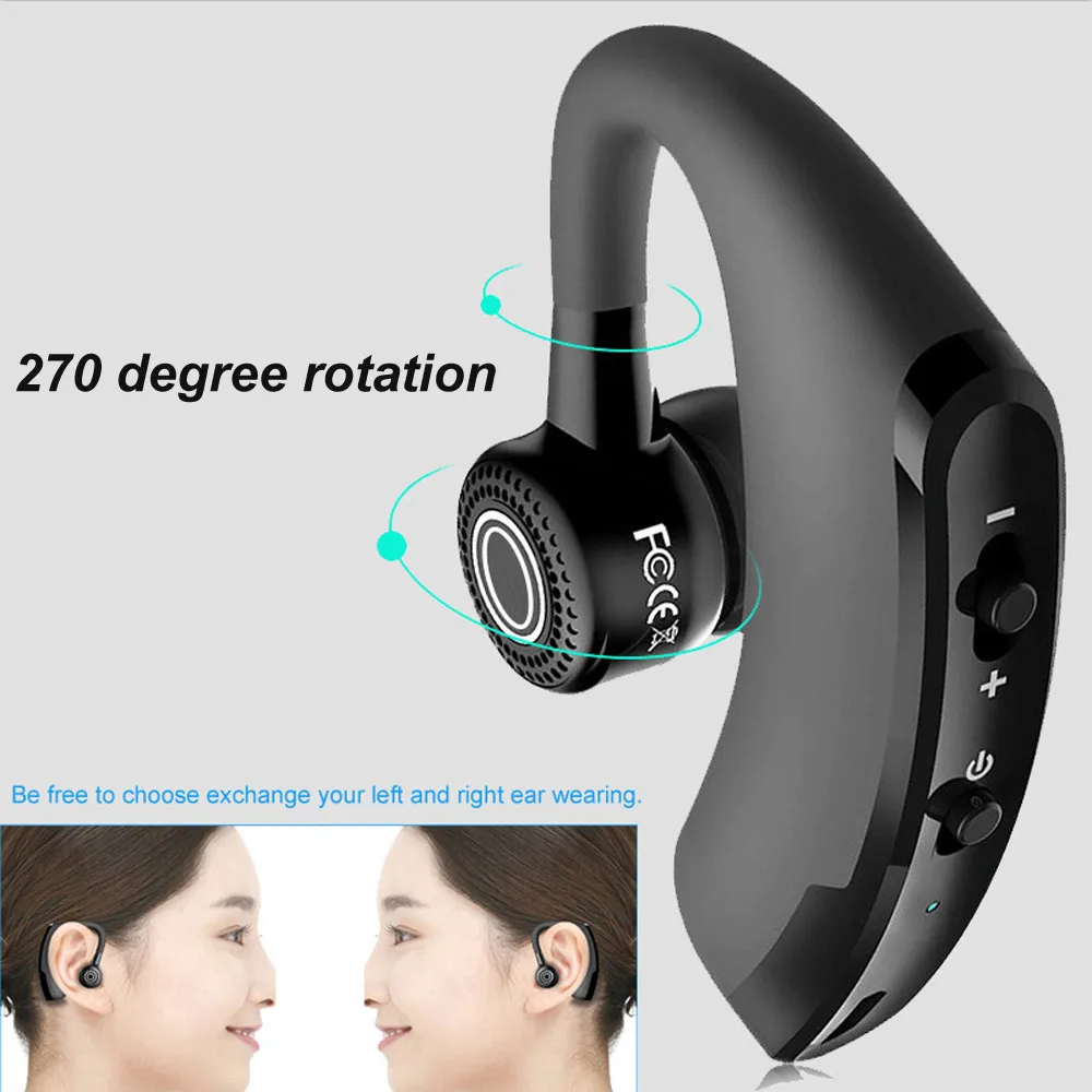 V9 Беспроводная Bluetooth 4 0 гарнитура спортивные наушники универсальные звонки