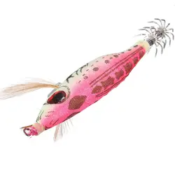 Новый высокое качество 1 шт. 13 г приманки рыбалка флуоресцентные кальмар шельф снасти Цвет выбирается случайным образом