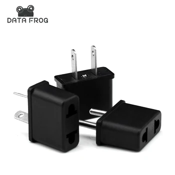 

DataFrog US To EU Plug Adapter EU To US Transform Plug AU To US/EU Conversion Plug Support 125V-250V Plug Adapter