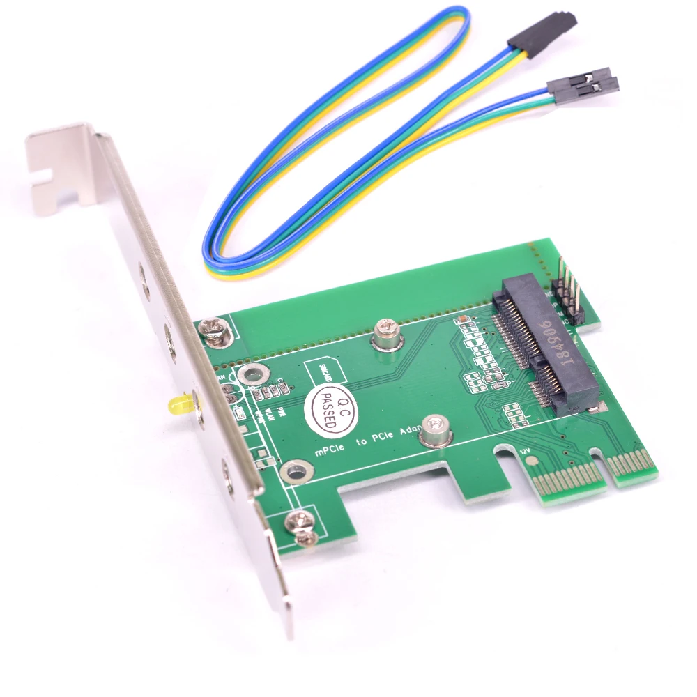 PCI express для mini PCIe беспроводная сетевая карта адаптер настольной Wlan карты
