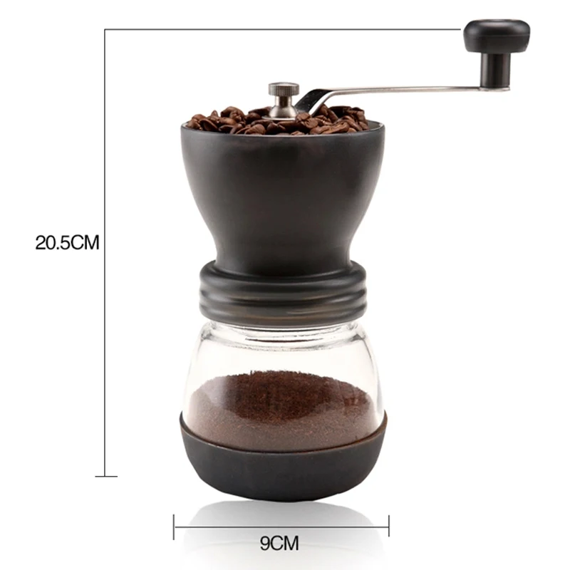 Hand Manual Coffee Maker Coffee Grinders With Ceramics Blades Stainless Steel Nuts Moedor de Cafe Coffee Machine For Home kitche (3)