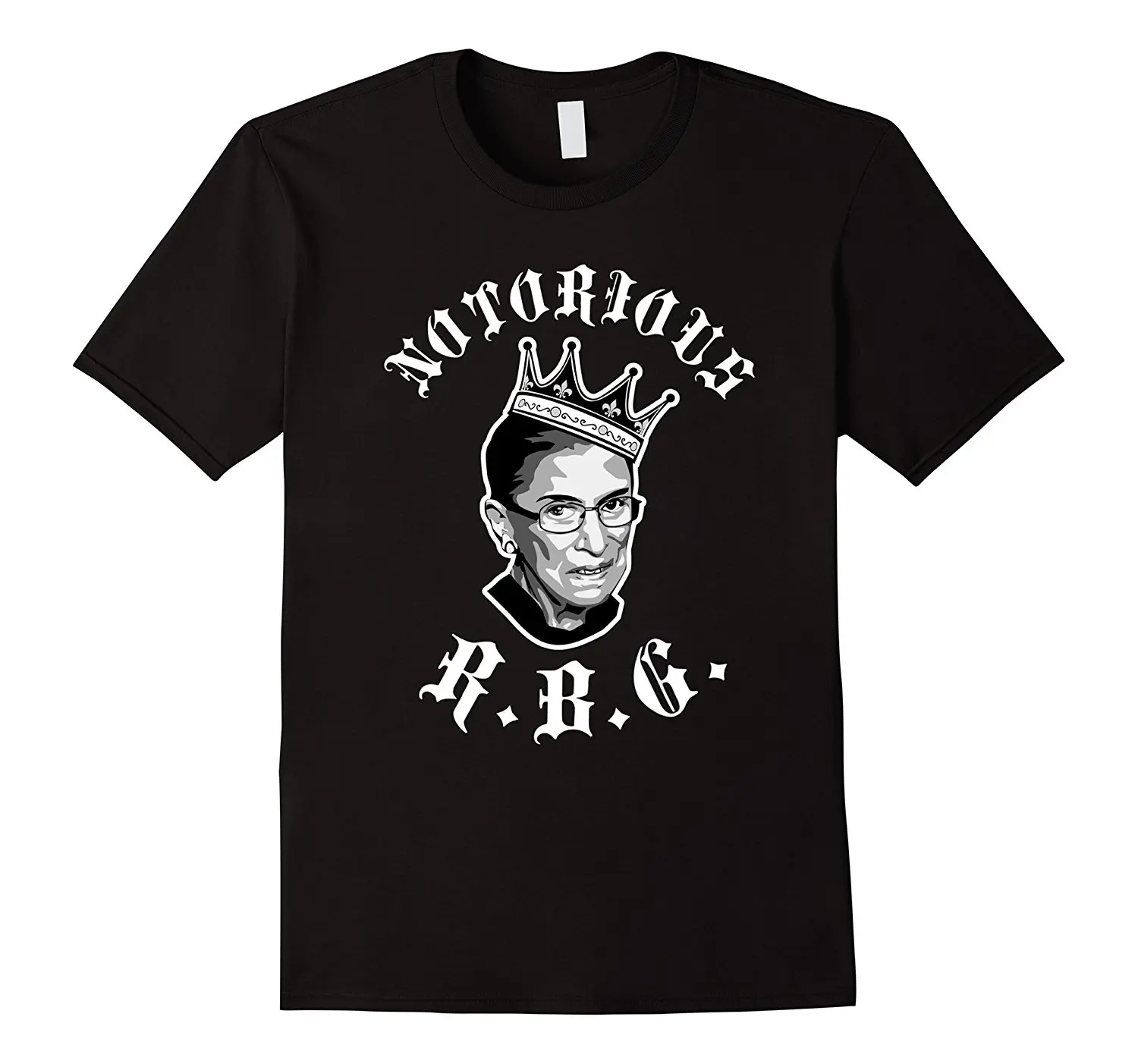 Забавная футболка Ruth Bader ginsberg-NOTORIOUS RBG дешевая распродажа 100% хлопковые футболки