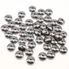 6MM 100 pièces noir hématite Gall perles de pierre entretoise perles en vrac à la main pour bijoux de charme ne se fanent pas ► Photo 3/6