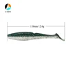 AI-SHOUYU 4pcs Soft Lure Bait Fishing Lure Leurre110mm 12.6g Silicone Bait T tail Fishing Equipment Easy Shiner Shad ► Photo 2/6