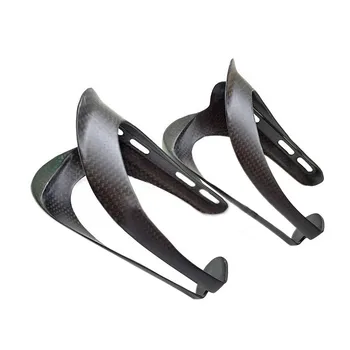 

2pcs/lot full carbon fiber ultra-light bicycle bottle cage bottle holder bike accessories water bottle holder 3k gloss matte