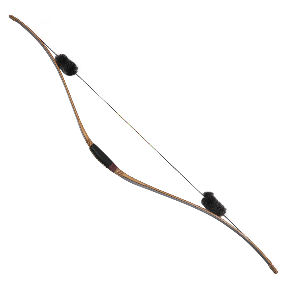 

High Quality! 25-45lbs Archery Traditional Recurve Bow Black Shooting Hunting for outdoor Sports Game laminated wood Beautiful