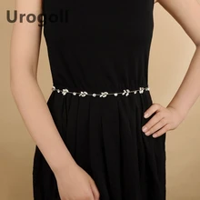 Серебряные Свадебные ремни свадебный пояс свадебное Ювелирное Украшение свадебное украшение пояс к свадебному платью аксессуары для женщин