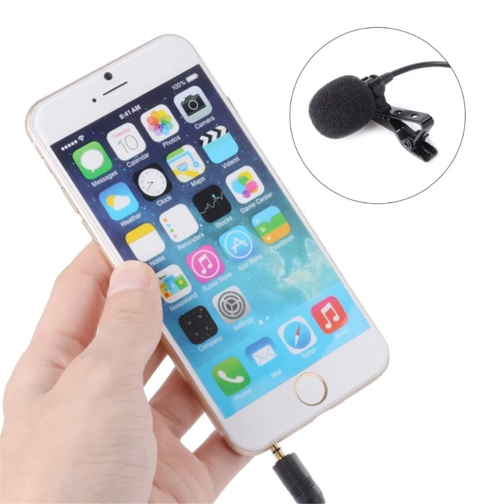 BOYA BY LM10 всенаправленный петличный микрофон для IOS iPhone 7 6 6s 5 4s Sumsang GALAXY Смартфон Xiaomi