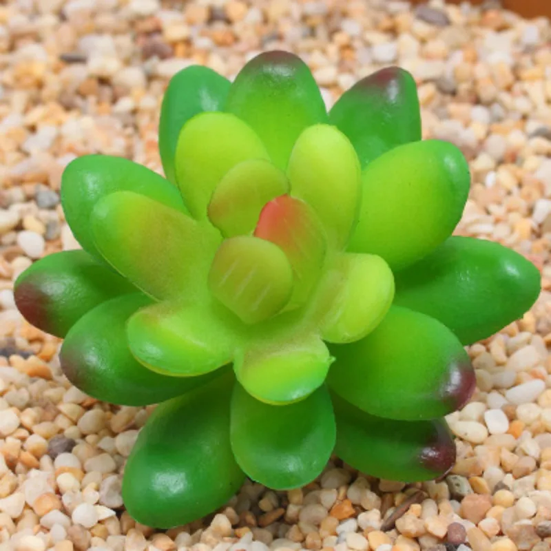 

new Fleshy Lotus Artificial Dried Flowers Succulents Decoration Lotus Plants Grass Desert Plant Landscape Flower Arrangement