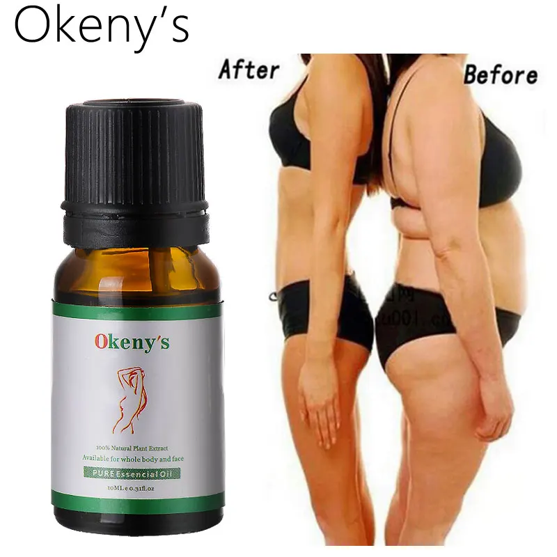 Natural Slimming Losing font b Weight b font Essential Oils Thin Leg Waist Fat Burning Pills
