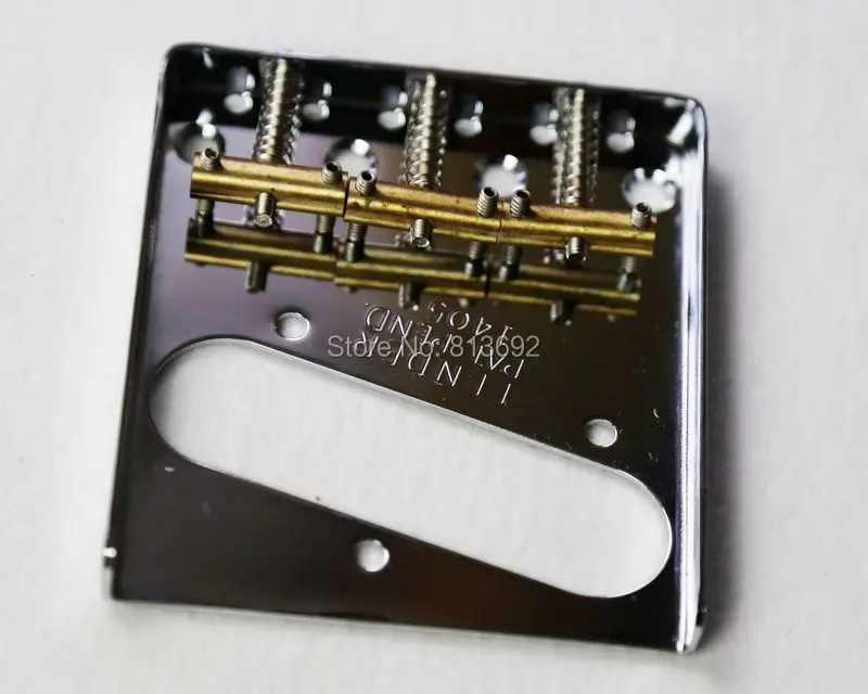 

Electric Guitar Bridge For Tele Style Guitar, Authentic Tele Bridge Hard Tail Piece