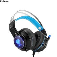 SL-320 3.5mm Wired Professional Gaming Headphone Headset Earphone with Microphone LED Light for ps4 PC USB Gamer for Android IOS