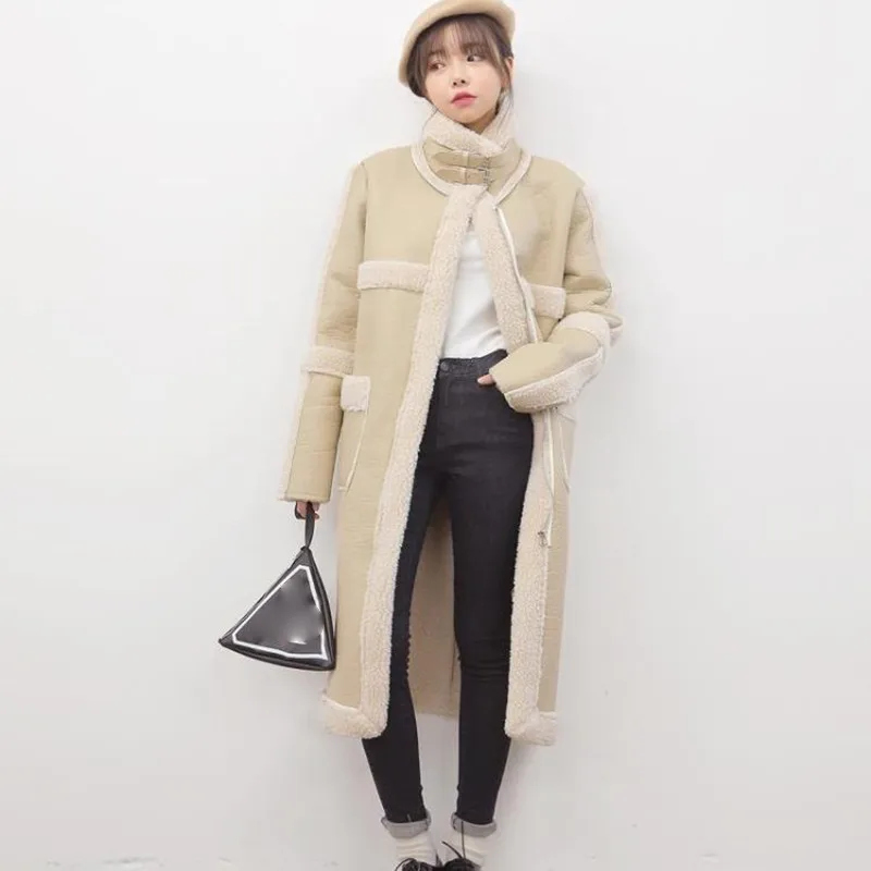 vent Nouveau Manteau Automne À Femmes Fendue white Black Commune Lâche Cru Poche Manches creamy Mode Pleine Aa057 Winte 2018 Coupe Pu ewq Zippée Td5q6wT