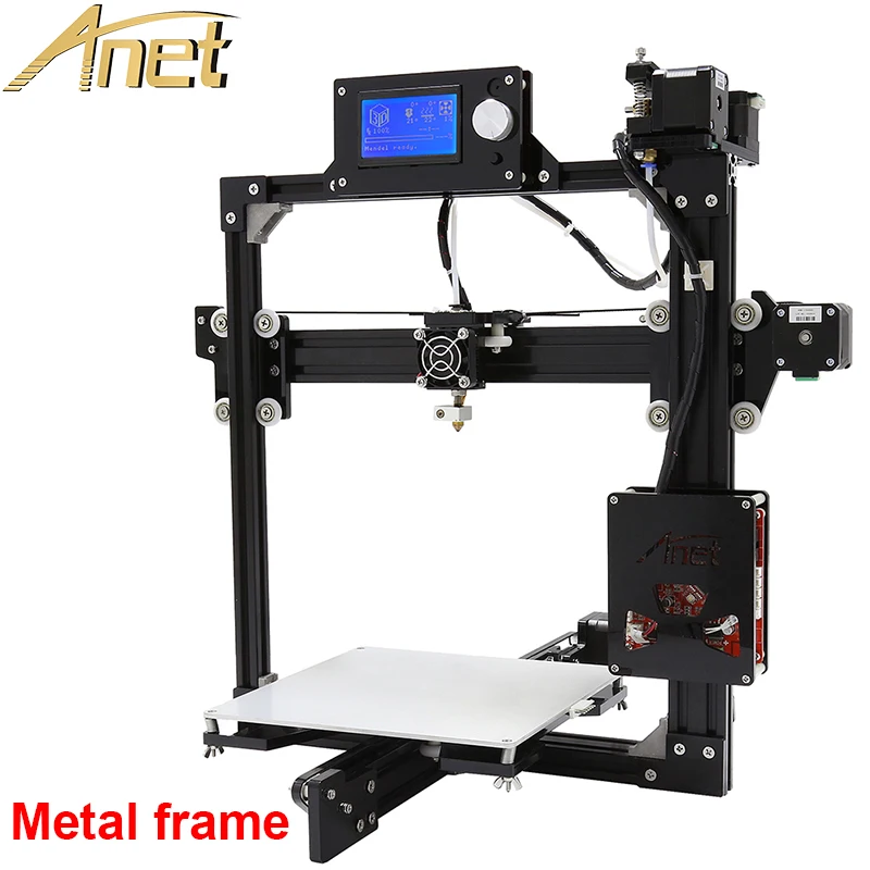  Large Printing Size auto leveling 3d metal printer 3D Printer Kit DIY Easy Assemble With Free 10m Filaments 8GB SD card LCD 