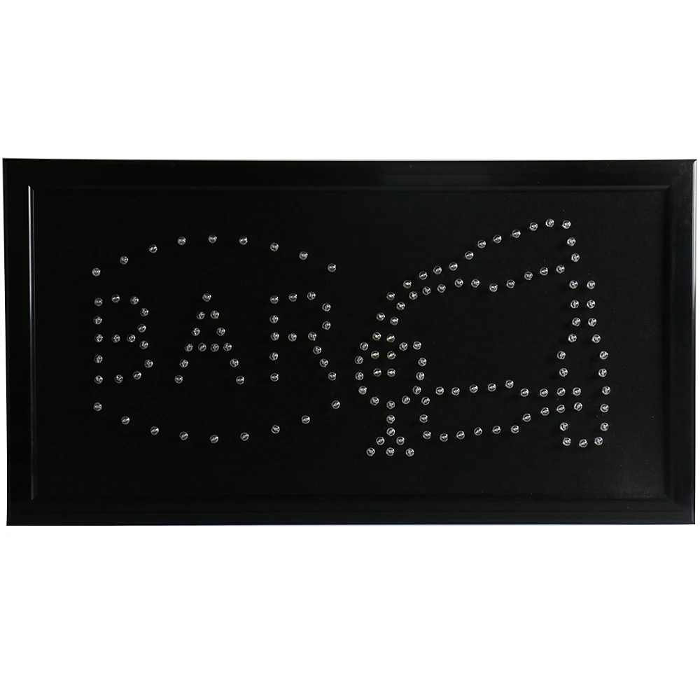 CHENXI Open Bar Led Neon Business Motion Light Sign On/off with Chain Led Sign Board 19*10 inch Indoor