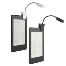 Table Lamp For Kindle For Notebook LED Book Light Reading Light Desk Lamp Mini Flexible Clip On Book DC6V Black White