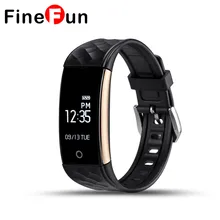 Finefun S2 SmartBand браслет Фитнес трекер Браслет сердечного ритма Мониторы Шагомер сна Bluetooth 4.0 IP67 fit бит Smart Band