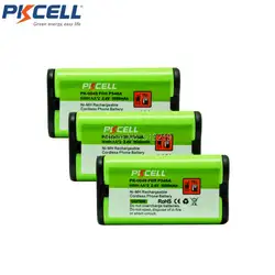3 пакеты Перезаряжаемые Ni-MH Замена телефон Батарея для Panasonic HHR-P546A KX-TG1050N KX-TGA100N KX-TGA420B