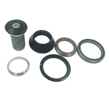 

MTB road bike steering column with carbon spacer 1 1/8-1 1/2 tapered headset bike bicycle headset expander bicycle direction