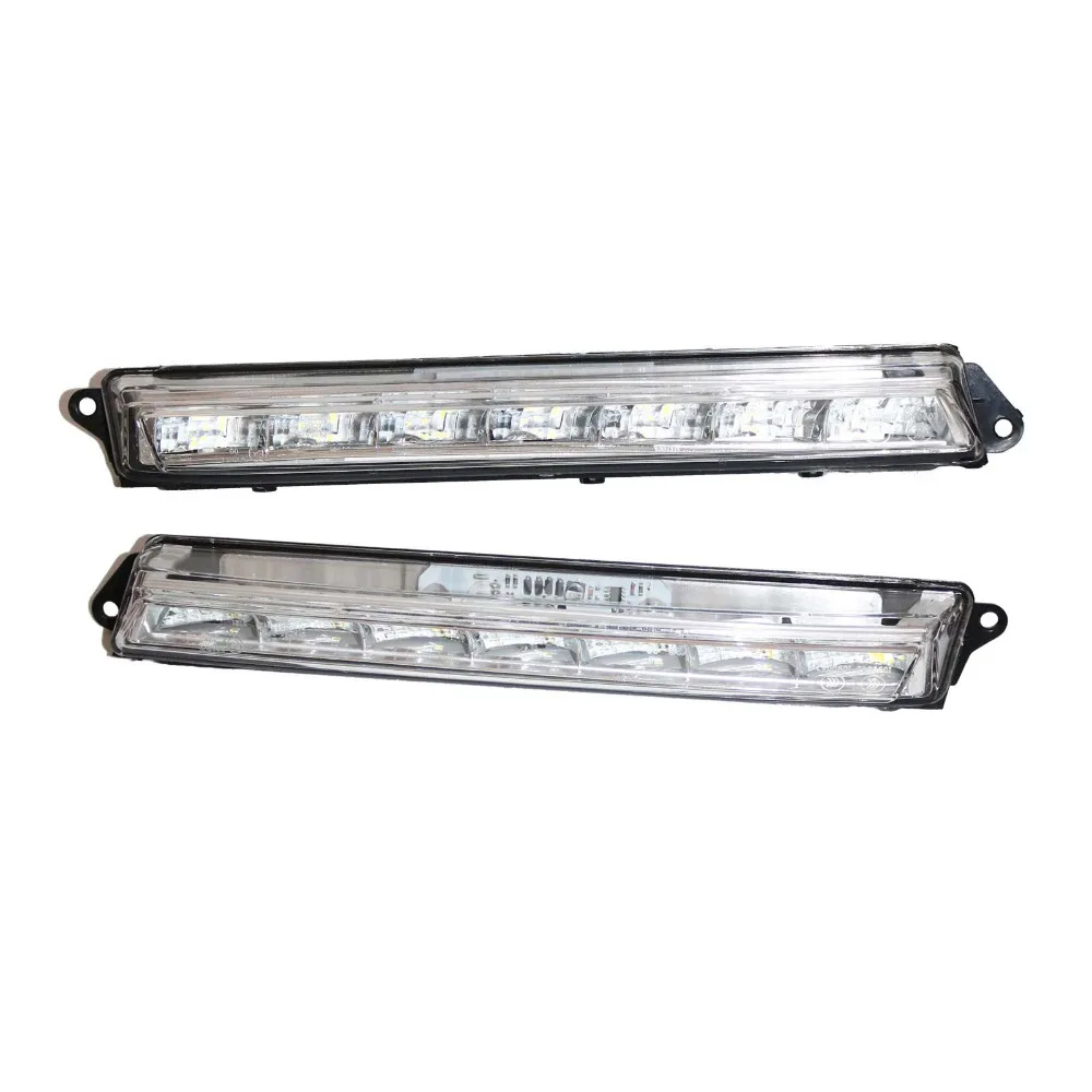 Для Mercedes Benz W166 W164 GL350 GL450 GL550 ML 63 AMG 2013 2014 2015 2016 светодиодный DRL | Фара для авто в сборе -32830211318