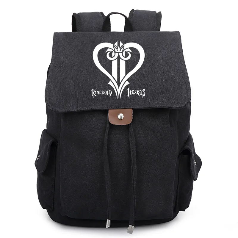 

Anime Backpack Kingdom Hearts Final Fantasy School Bag Duel Monsters Teenager Laptop Shoulders Bag Bookbag Men Travel Bags