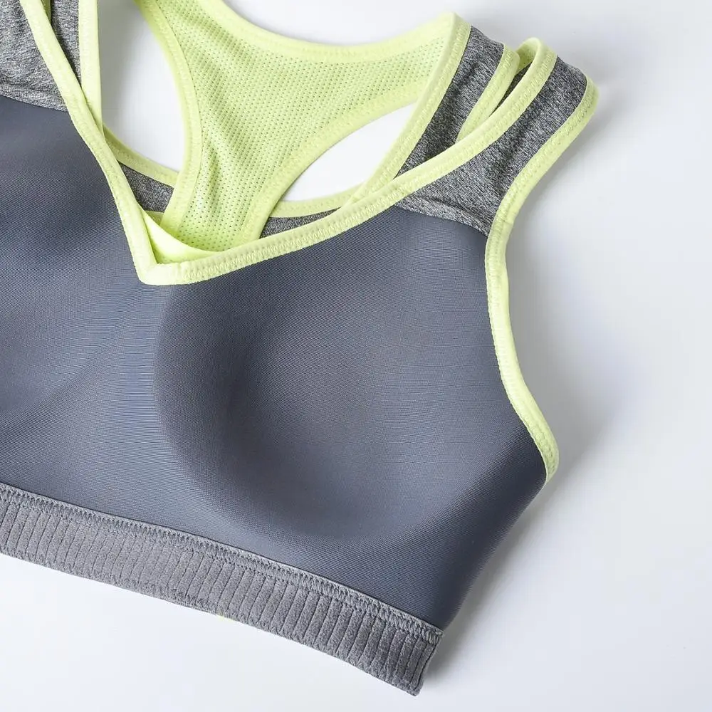 plus size high impact racerback sports bra