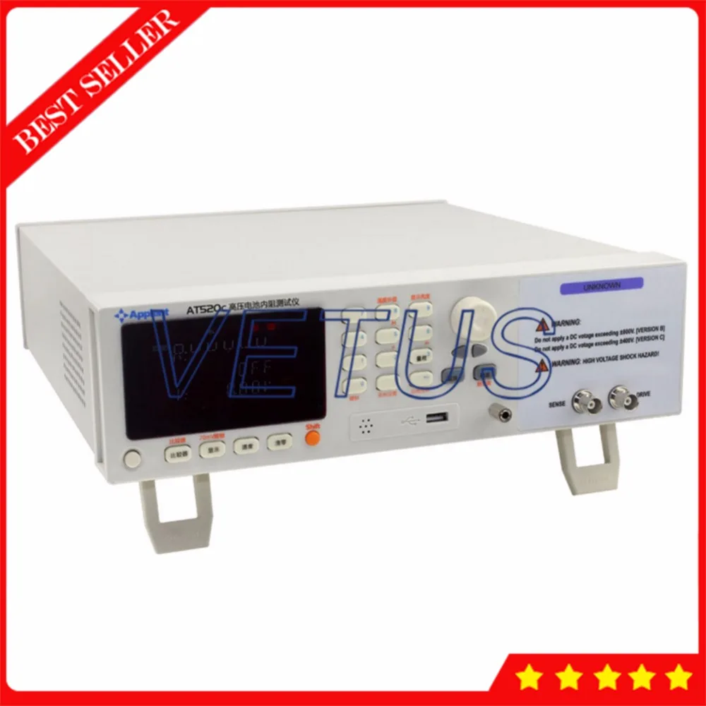 400V voltage meter VFD display Digital lithium battery detector with AT520CHigh voltage battery