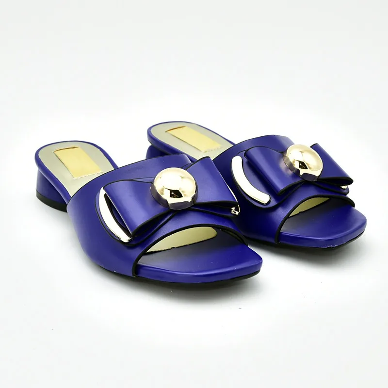 Новое поступление; летние женские туфли на низком каблуке; роскошная дизайнерская обувь для женщин; свадебные туфли в нигерийском стиле со стразами