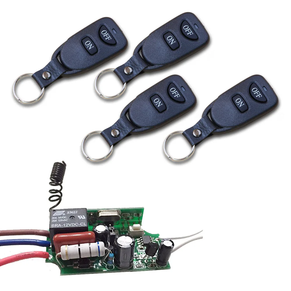2017 AC220V 1CH Remote Control Light Switch Teleswitch Relay Output Radio Receiver and Transmitter with Belt Buckle 315/433mhz 2017 AC220V 1CH Remote Control Light Switch Teleswitch Relay Output Radio Receiver and Transmitter with Belt Buckle 315/433mhz