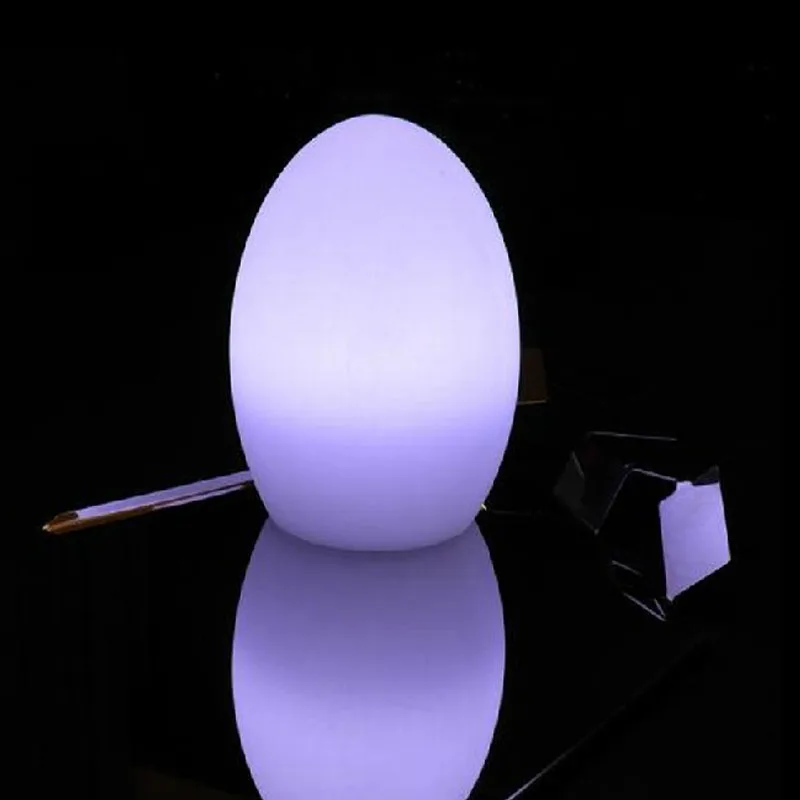 Rechargeable Colour Changing LED Egg shaped light