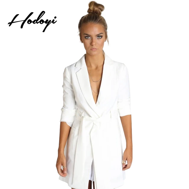 ladies white suit jacket