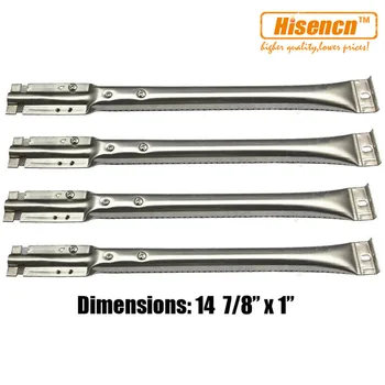 

Hisencn 14.9 inch 16781 4pcs Universal Barbeque SS Pipe Burner Replacement for Kenmore Sears 122.16134, 122.16134110, 720-0773