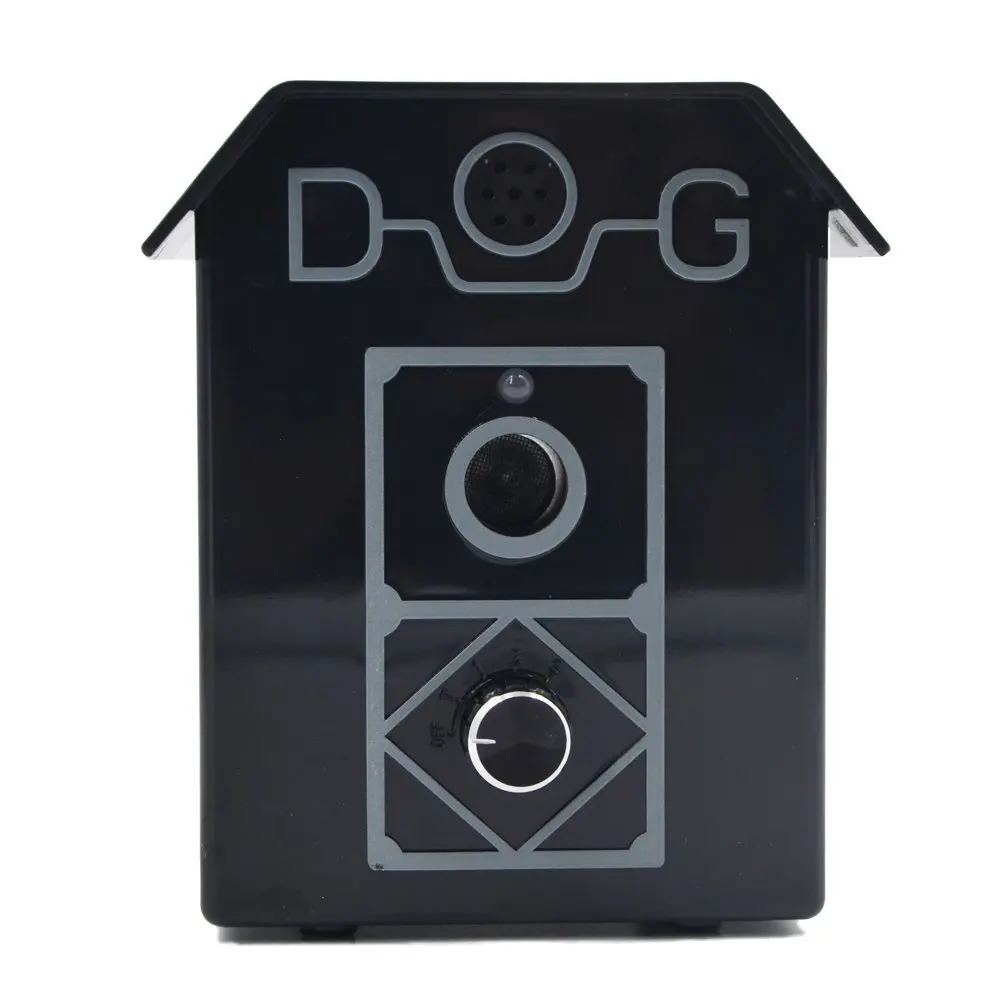 自動吠え防止装置、屋内犬の吠え防止樹皮ボックス安全な抑止力、4つの調整可能な超音波レベル制御を備えた犬の吠え制御装置 (Silver) - 3