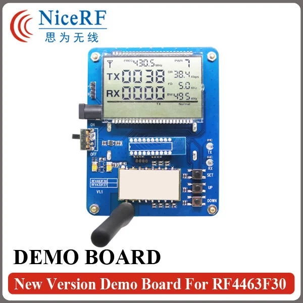 Cheap LCD Display Debug Demo Board for RF4463F30 Wireless Module Cheap LCD Display Debug Demo Board for RF4463F30 Wireless Module
