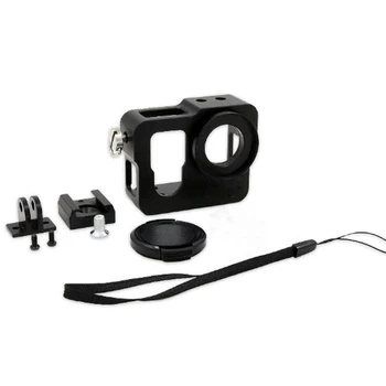 

For GoPro Aluminium Shell Frame Protective Housing Case With UV Filter Lens Cap For Gopro Hero 4 edition Accessories