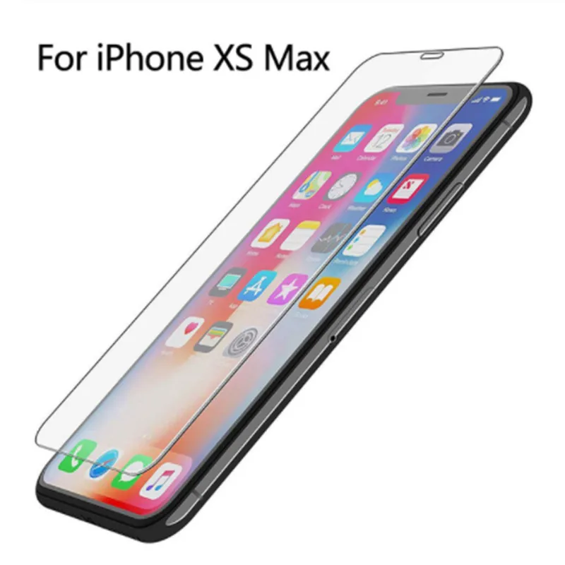 10 шт. закаленное стекло для iphone 6 6s plus 7 plus 5s 4 SE 8 plus X стекло iphone 7X8 Защитная пленка для экрана iphone 7 8 X стекло - Цвет: For iPhone XS max