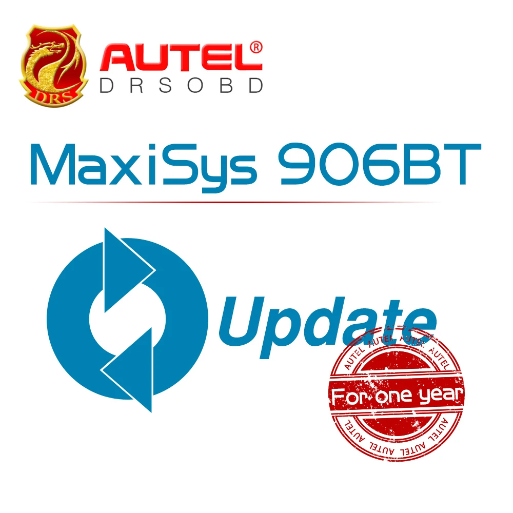 

7Original AUTEL MaxiSYS MS906 BT TOTAL CARE PROGRAM one year Update Service