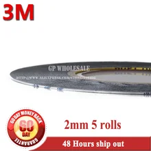5x(2 мм* 50 м) Двухсторонняя клейкая черная наклейка для телефона планшета ЖК-светодиодный сенсорный экран Замена дисплея, оригианил 3 м 9448AB
