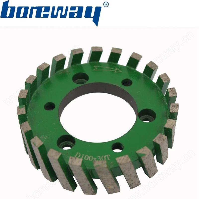 

China supplier segmented diamond standrad cyclone gauging calibrat wheels
