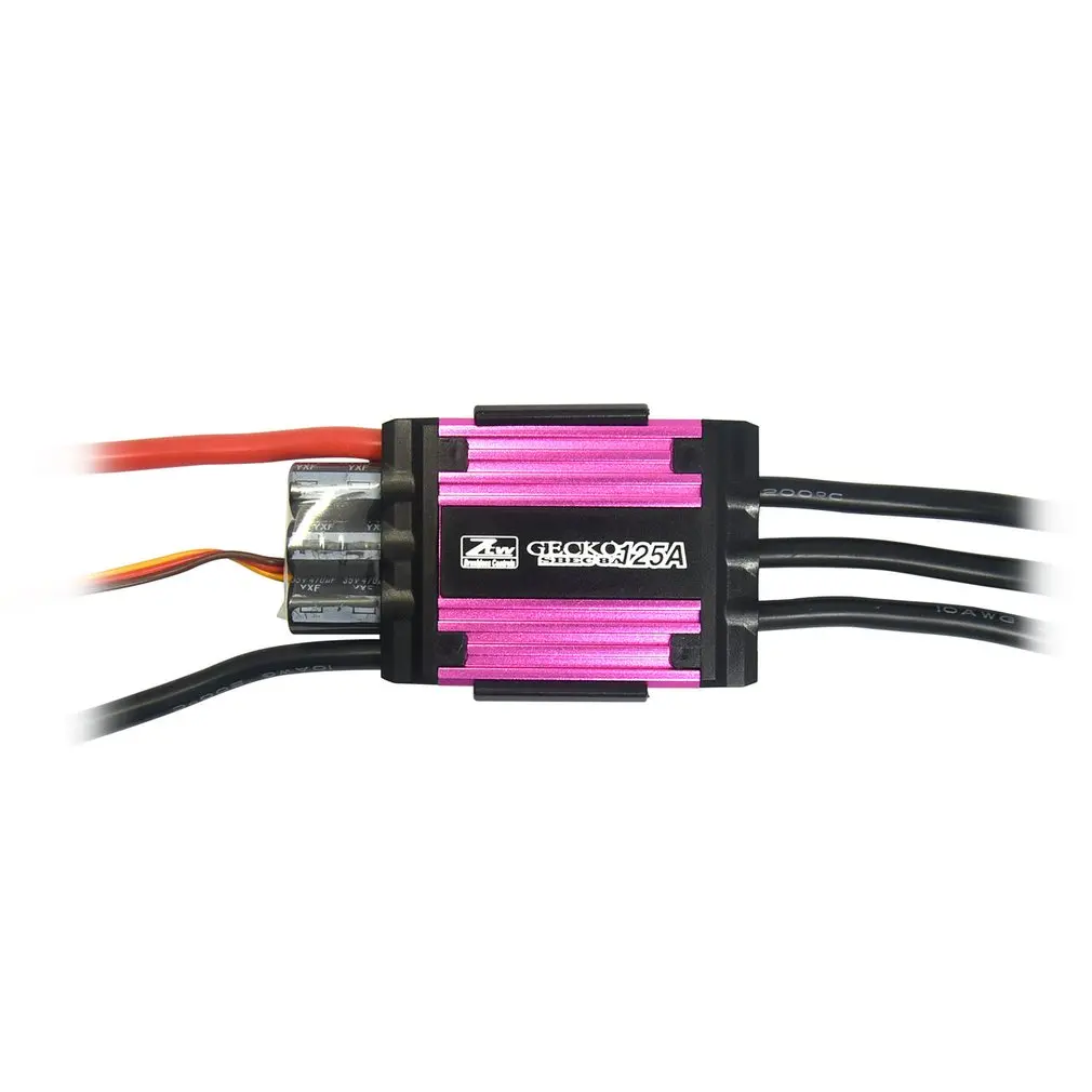 

ZTW Gecko 125A Brushless ESC Electronic Speed Controller with 8A SBEC for Quadcopter RC Racing Drone Aircraft Model Toys Parts