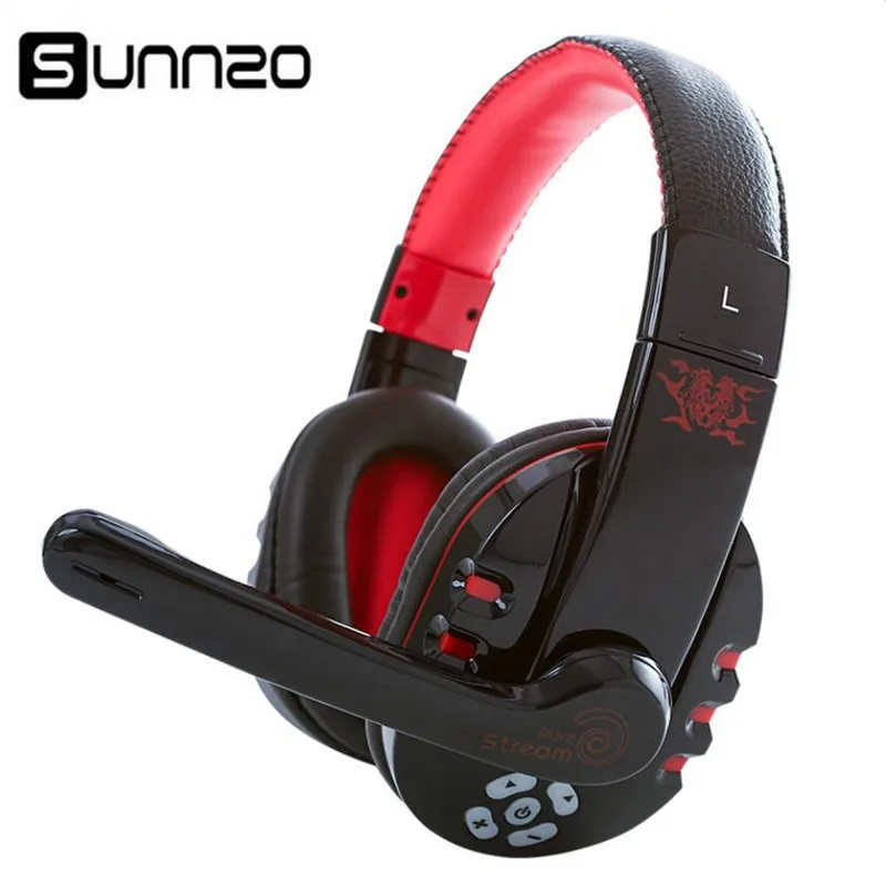 

Bluetooth Gaming Headset w Microphone Wireless Headphone Music Earphone for Phone PUBG, PS3,Nintendo Switch, PC MP3etc