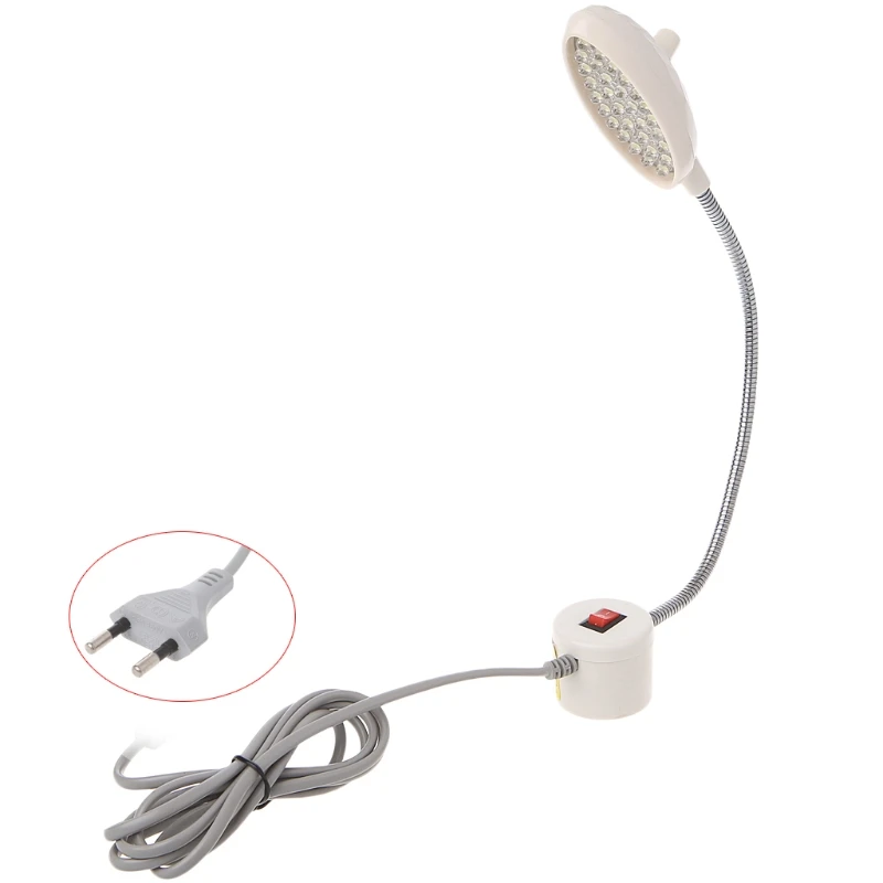 

30 LED Brightness Adjustable Sewing Machine Light Gooseneck Lamp w/ Magnetic Base LS'D Tool