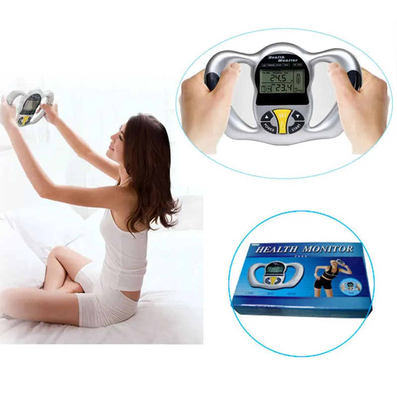 

Portable Digital Body Fat Measuring Cellulite Lipo Test Analyzer LCD Display Measurement Adipose Analyzer Monitor Health Care