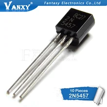 10 шт. 2N5457 TO-92 5457 TO92 транзистор