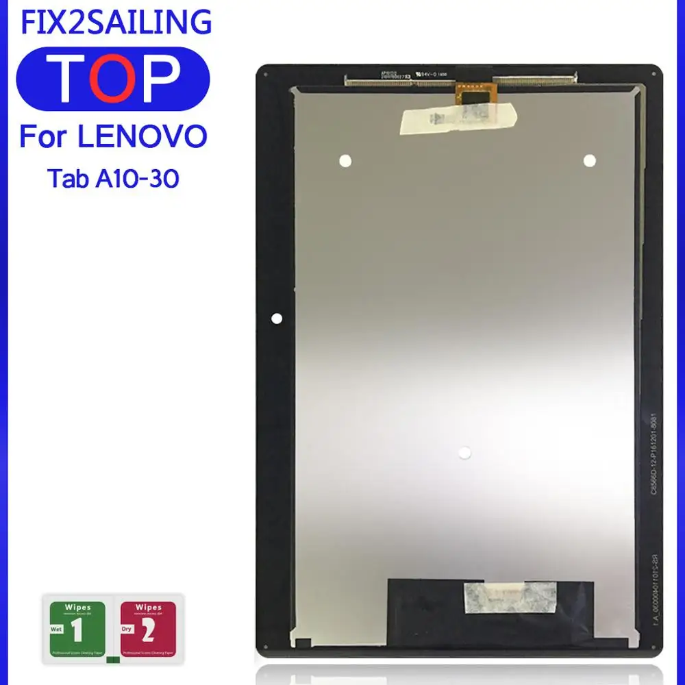 ЖК-дисплей для lenovo Tab 2 A10-30 YT3-X30 X30F TB2-X30F TB2-X30l A6500 дисплей сенсорный экран сборки Запчасти для авто