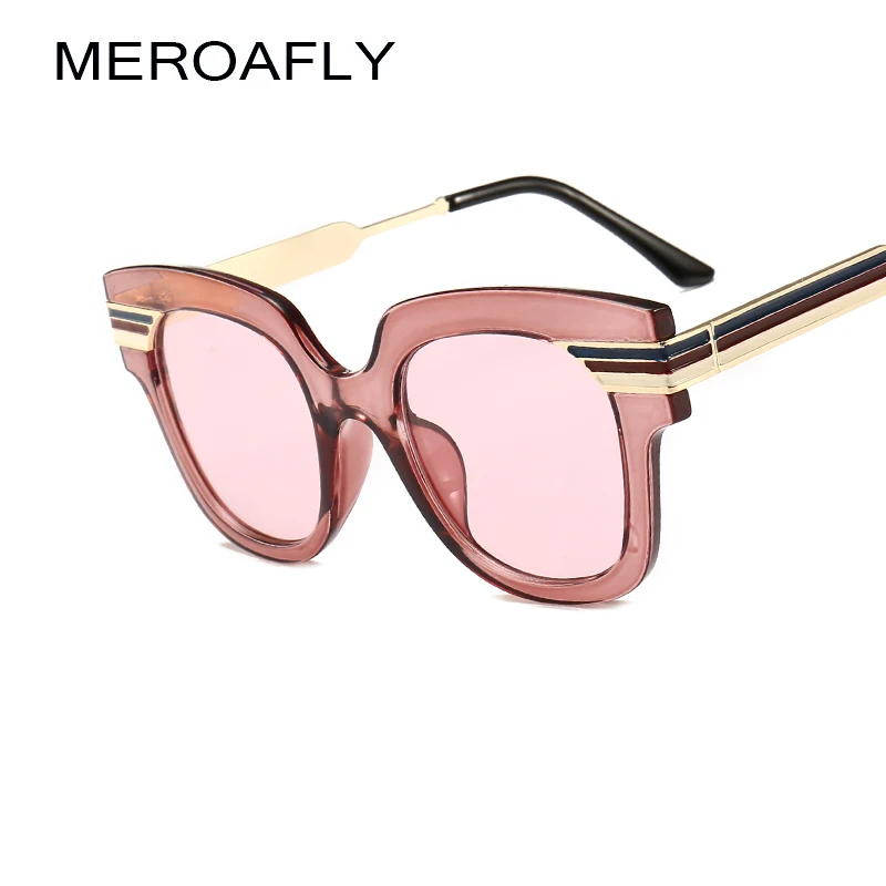MEROAFLY мода бренд солнцезащитных очков женщины 2018 Ретро Квадратные Солнцезащитные очки зеркальными стеклами Винтаж очки для Для мужчин Для