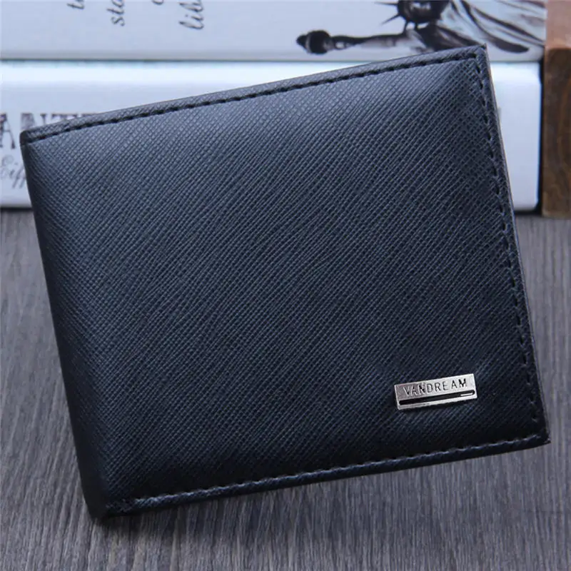 

Men Bifold Business Leather Wallet ID Credit Card Holder Purse men's wallet clutch portfel cuzdan billetera carteira #2O24